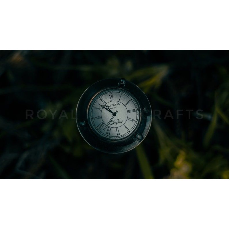 Vintage Elegance 6 Brass Sand Timer With Nautical Accents Perfect Home And Office Decor Unique Bir