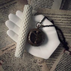 brass sundail compass functional 5.08 cm