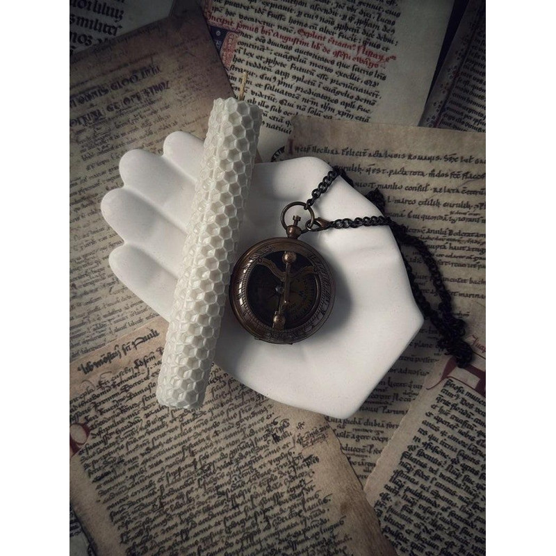 Brass Sundail Compass Functional 508 Cm 1