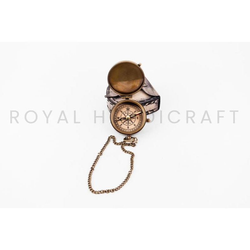 Personalized Compass Custom Engraved Anniversary Gift Compass Wedding Gift For Groom Compass With C