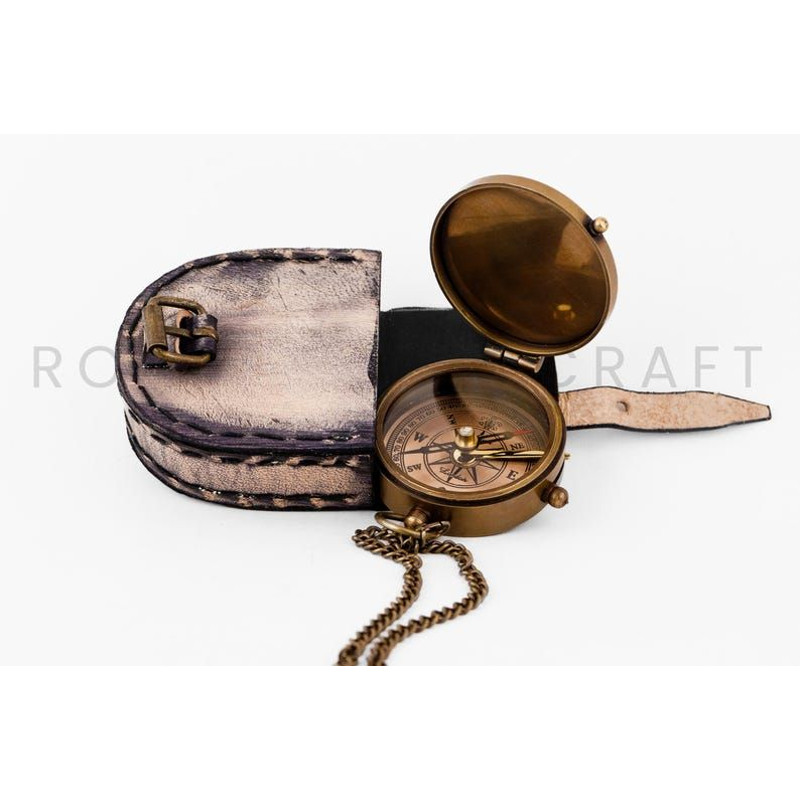 Personalized Compass Custom Engraved Anniversary Gift Compass Wedding Gift For Groom Compass With C