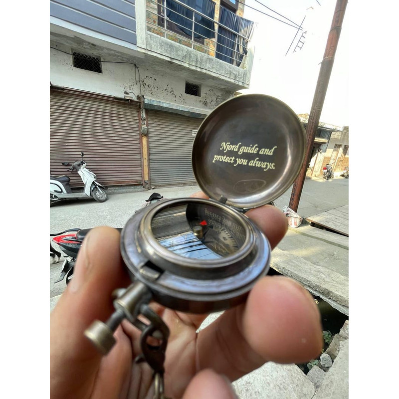 Personalized Working Compass Engraved Compass Anniversary Gift Compass Valentines Day Gift Compass 3