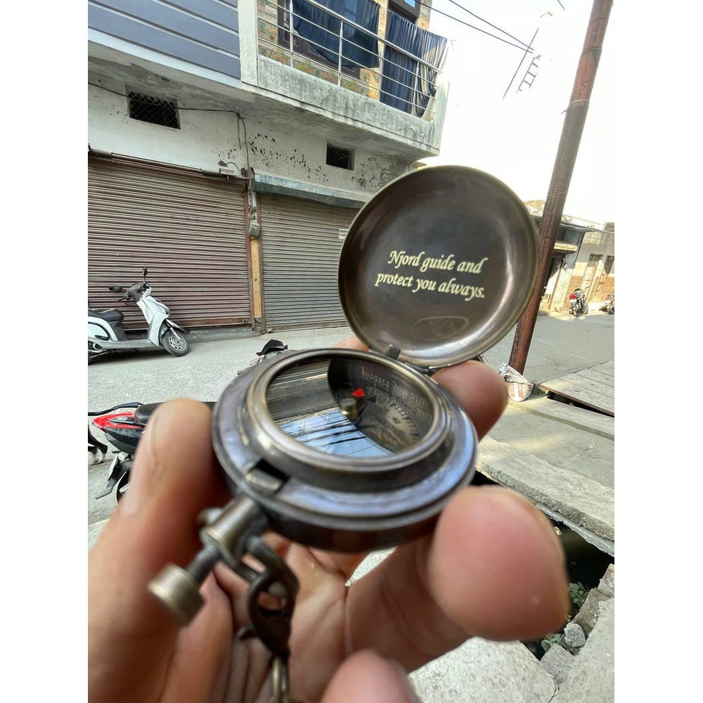 Personalized Working Compass Engraved Compass Valentines Day Gift Compass For Husband Anniversary G 7