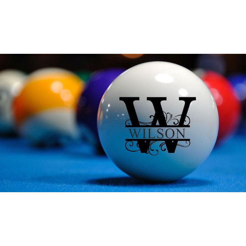 Billiards Engraved Cue Ball Custom Billiard Cue Ball Best Gift For Men Anniversary Gift Gift For Hi 5