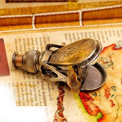 custom engraved monocular a unique pirate spyglass