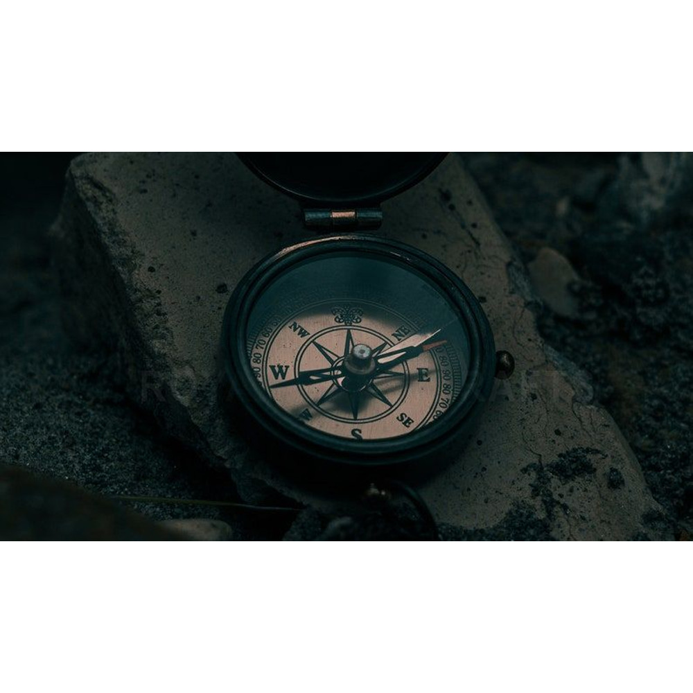Brass Vintage Nautical Compass 3