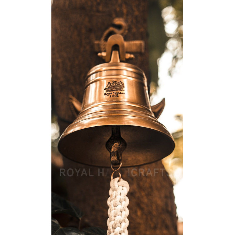 Vintage Rose London Door Bell 1912 0