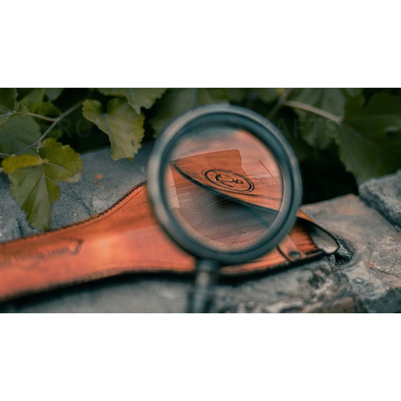 Vintage Henry Hughes London 1941 Magnifying Glass 4