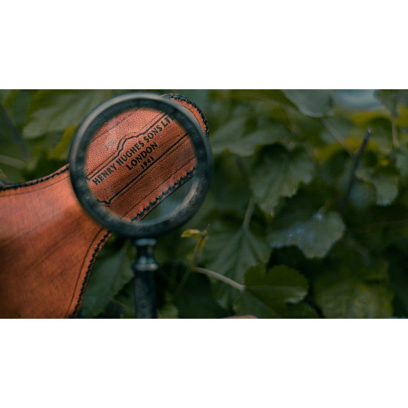 Vintage Henry Hughes London 1941 Magnifying Glass 3