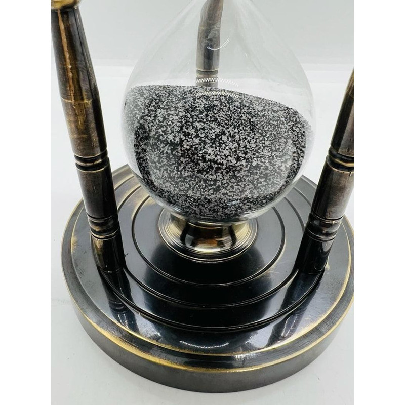 Elegance Brass Chess Sand Timer 16cm Height 2