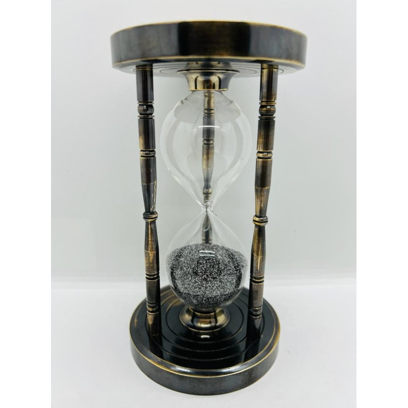 Elegance Brass Chess Sand Timer 16cm Height 0