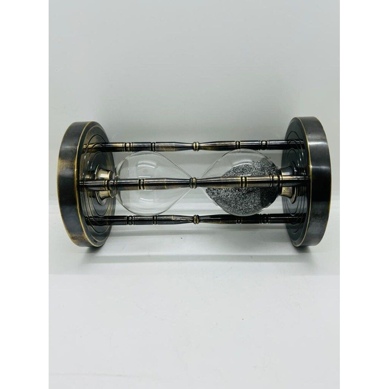 Elegance Brass Chess Sand Timer 16cm Height 1