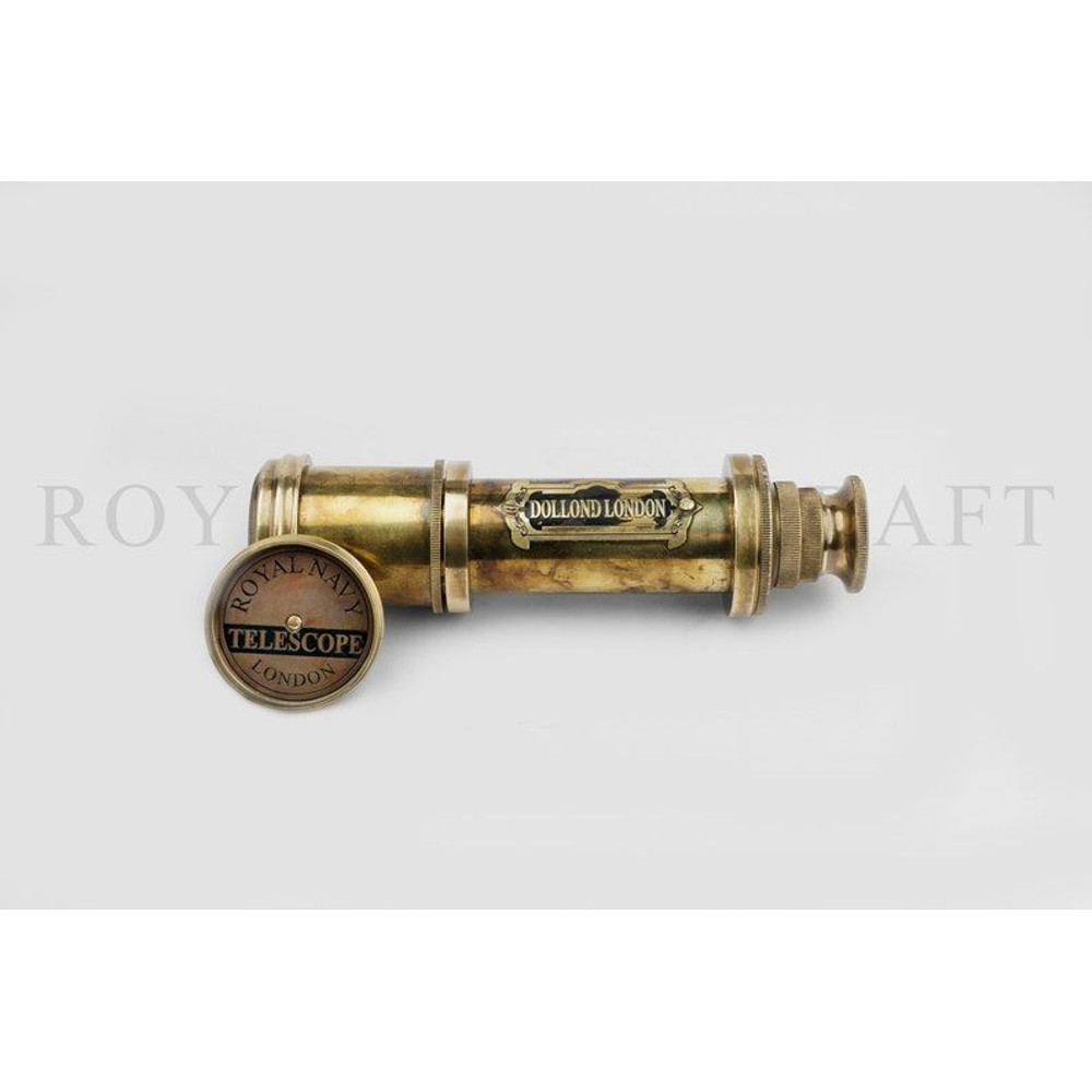 Premium Handcrafted Brass Telescope 9