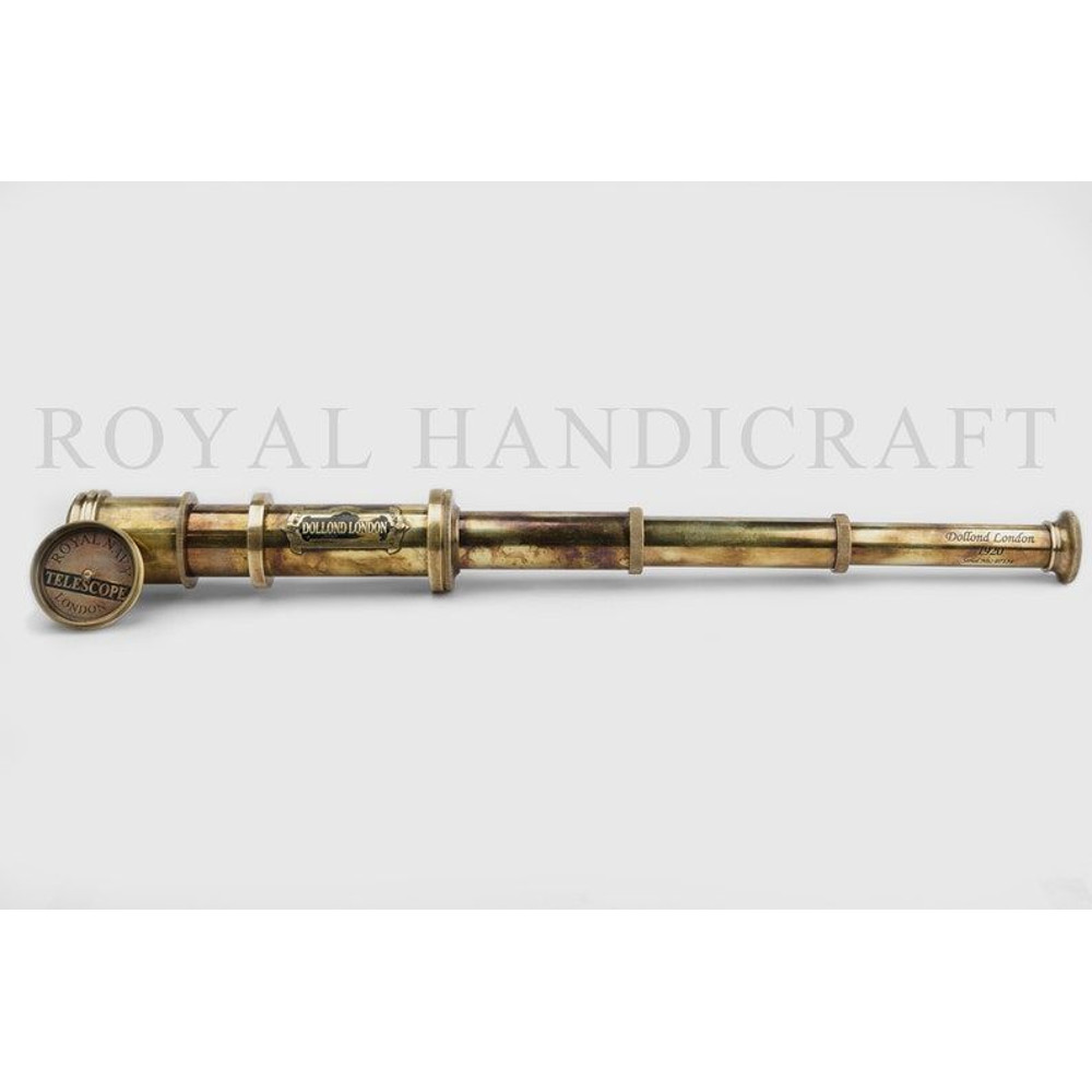 Premium Handcrafted Brass Telescope 5