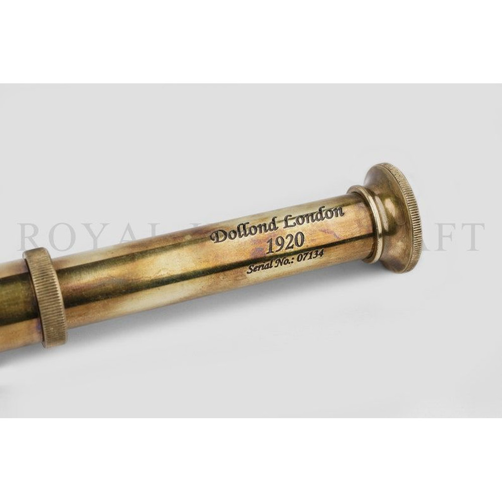 Premium Handcrafted Brass Telescope 6