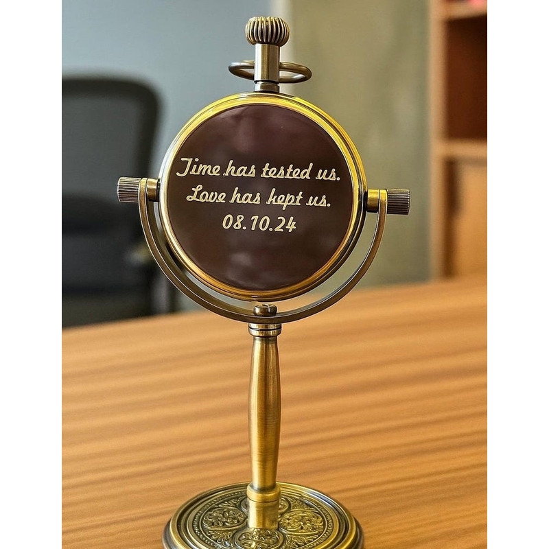 Personalized Anniversary Clock Wedding Anniversary Clock Best Anniversary Gifs Gift For Him Gift F 5