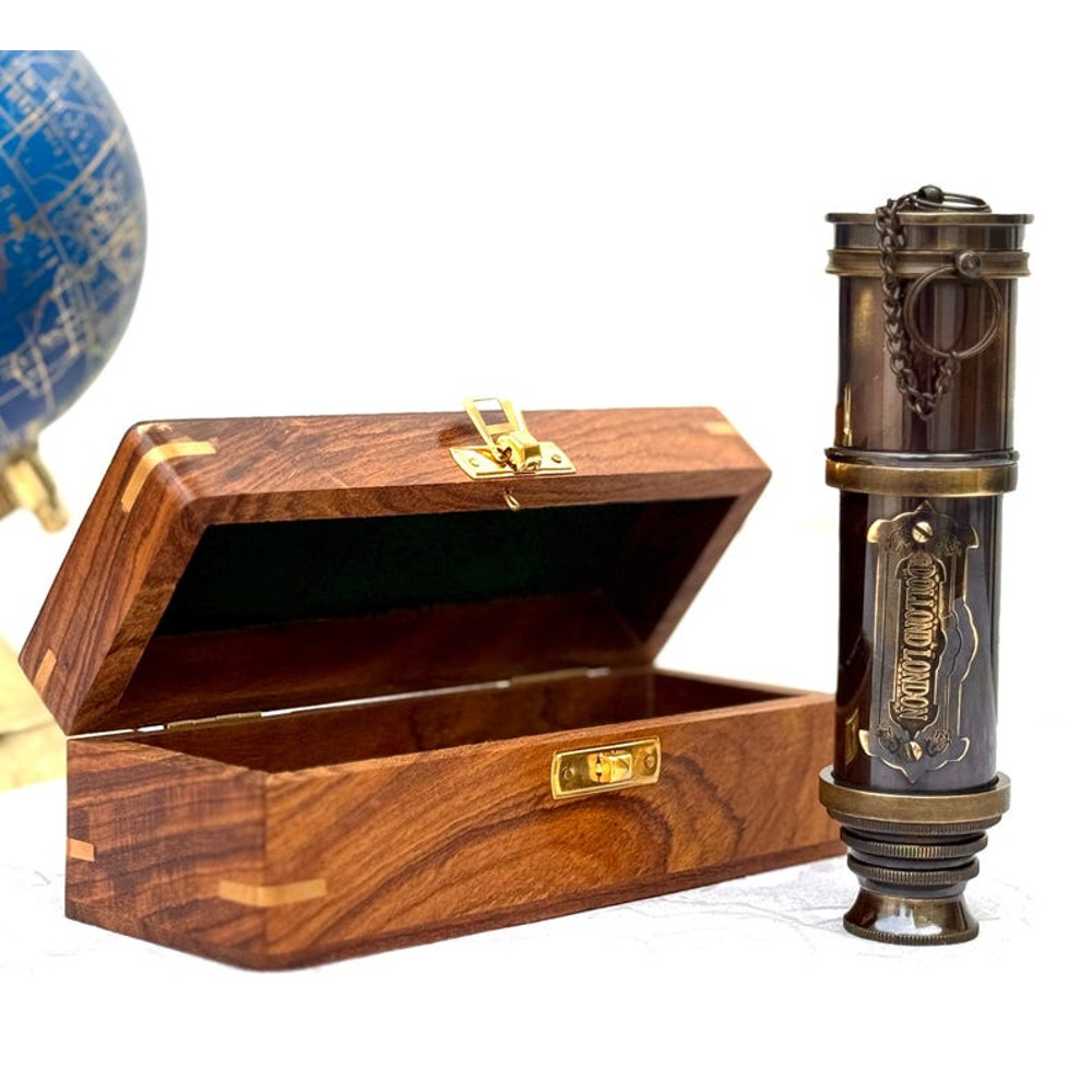 Personalized Working Telescope Engraved Telescope Pirates Gits Spyglass Anniversary Gifts For Husba 0
