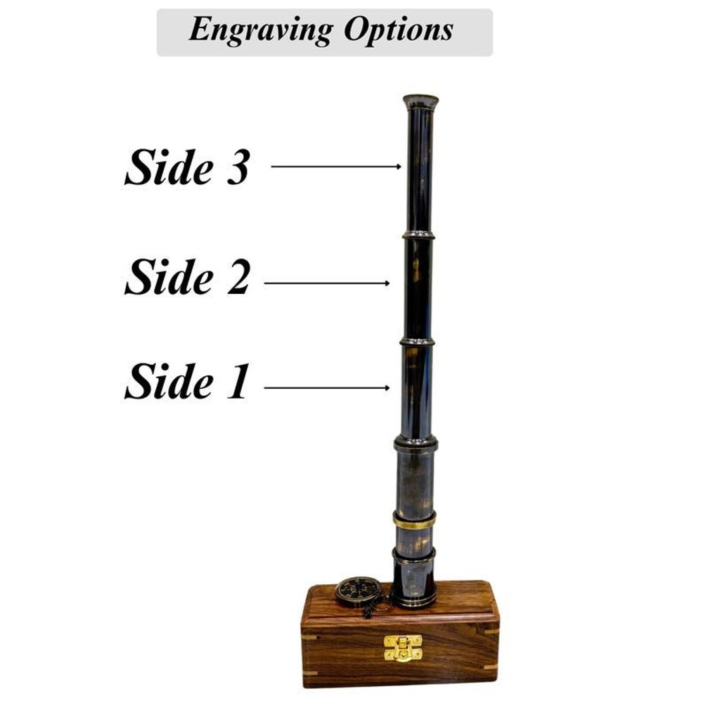 Personalized Working Telescope Engraved Telescope Pirates Gits Spyglass Anniversary Gifts For Husba 6