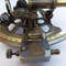 Nautical Brass Working Sextant Antique Maritime Navigational Instrument With Leather Case Astrolabe 4