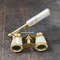 Antique Brass Opera Glasses Mother Of Pearl And Scope Spyglass For Watching Birds Travelling Home D 2
