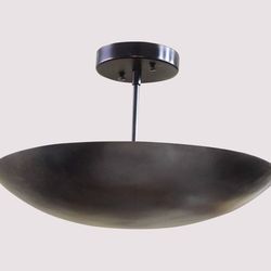 brass led ceiling lamp