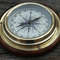 Brass Compass With Magnifier 1