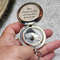 Personalized Brass Compass 3