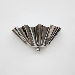 half flower brass wall lamp