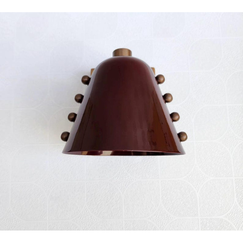 Bold Cone Brass Wall Lamp 4