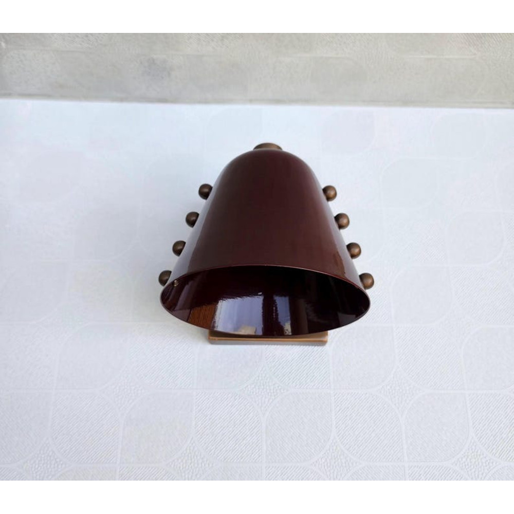 Bold Cone Brass Wall Lamp 5