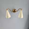 Double Cone Brass Wall Lamp 2