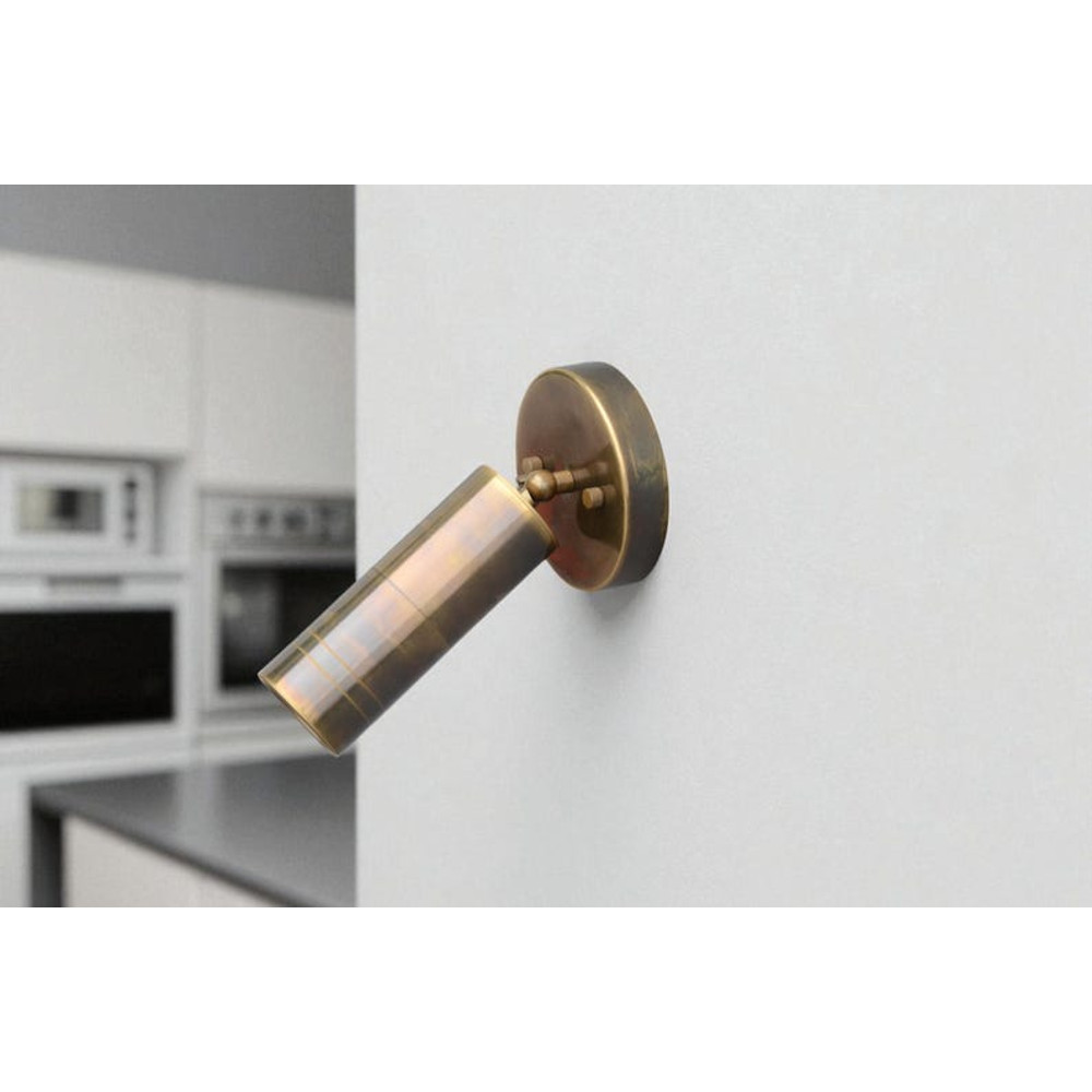 Handmade Brass Spotlight Wall Lamp 7