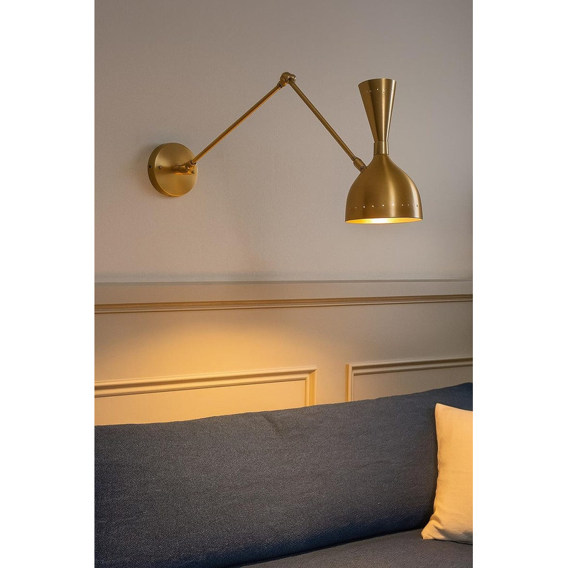 Handcrafted Stilnovo Diabolo Wall Lamp 1