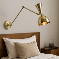 handcrafted stilnovo diabolo wall lamp