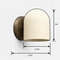 Sconce LightModern Wall SconceBrass Wall LightMinimalist Lamp Model No 2424 2