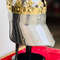 The King Richard Lionheart Helmet King Helmet Medieval Halloween Armor With Display Stand 2