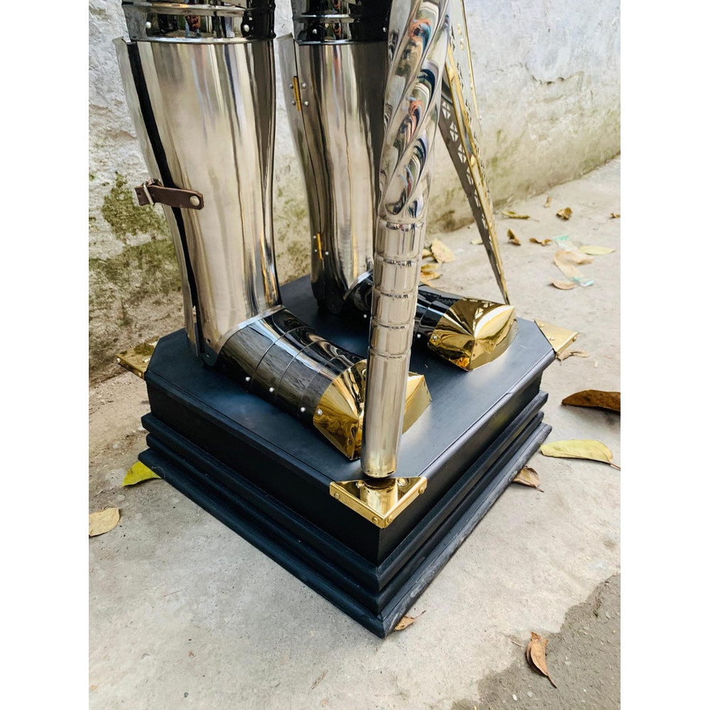 Ll Body Medieval Templar Knight Armor Suit Crusader Costume Display Gift 5