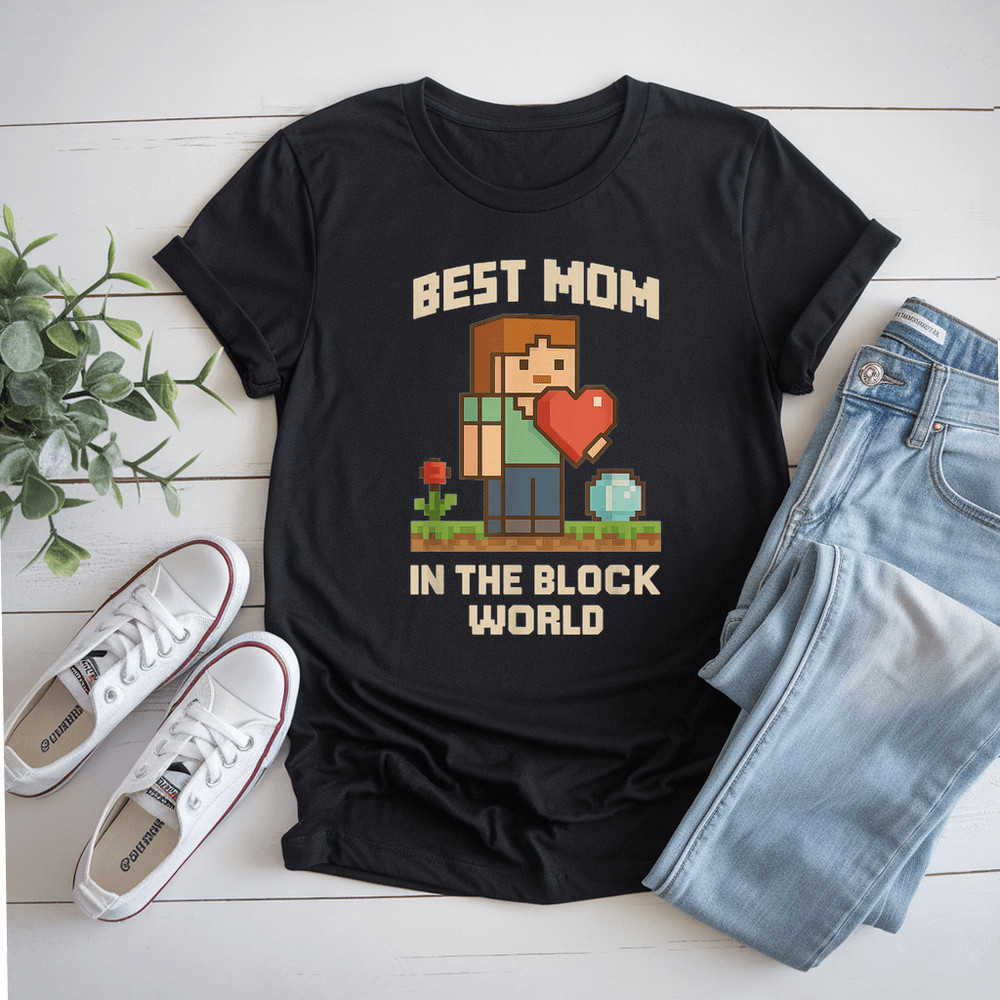 ThatS My Mother  Pixel Mom MotherS Day TShirt 0