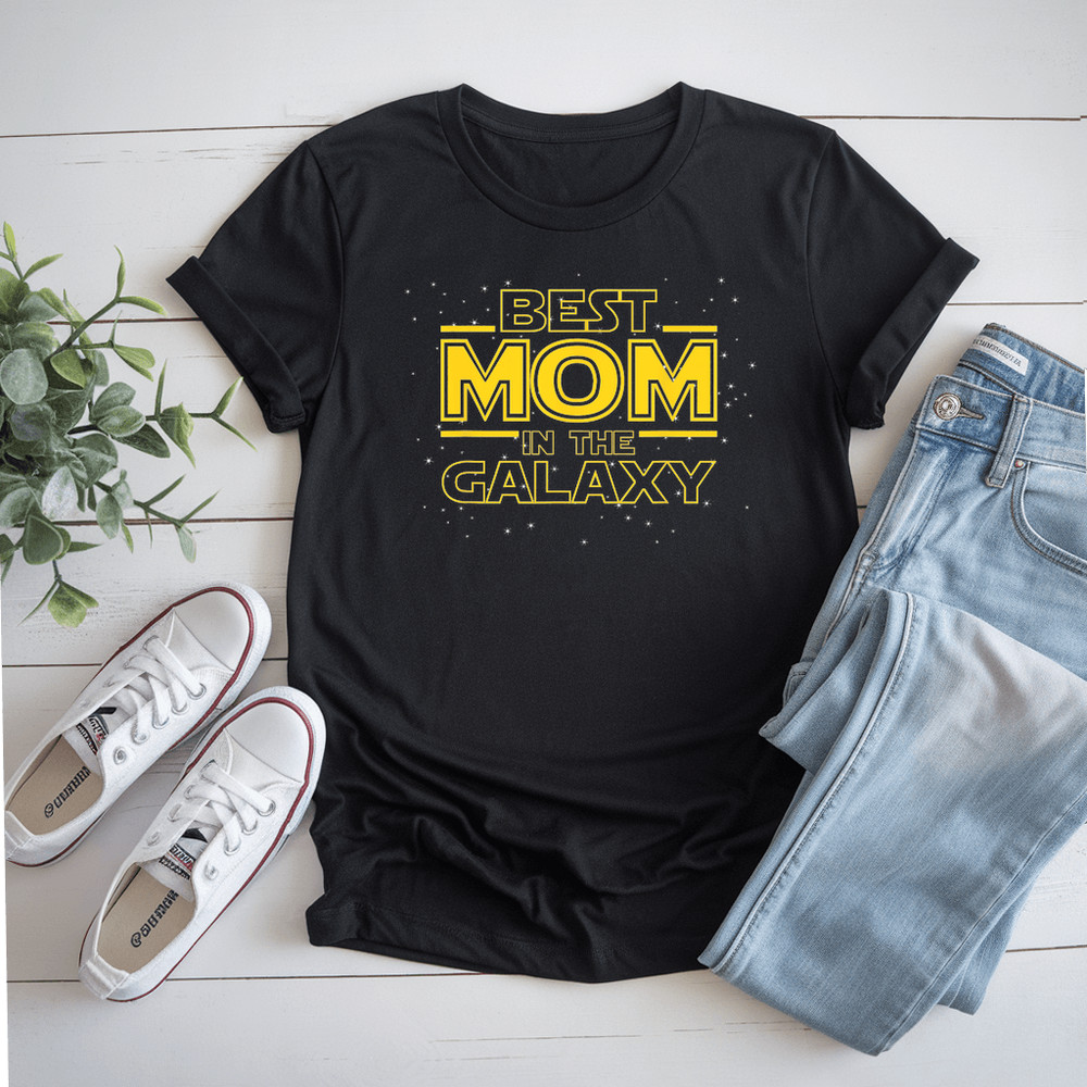 Mom Shirt Gift For New Mom Best Mom In The Galaxy TShirt 0