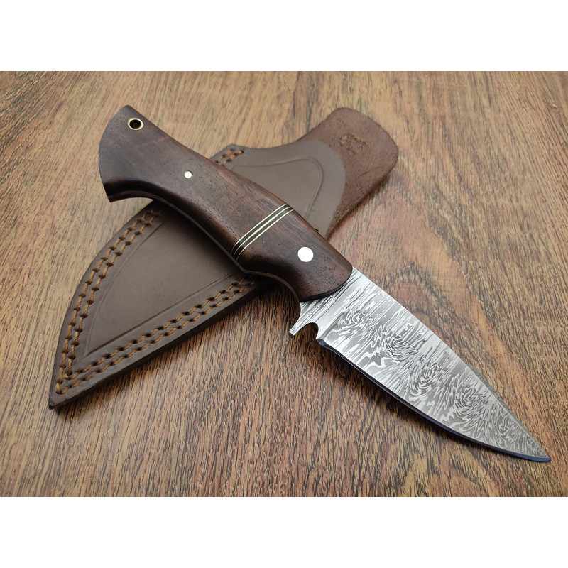 Vikings Knife Handmade Steel Knife Hunting Knife Army Knife Camping Knife Bowie Knife Knives Damasc 1