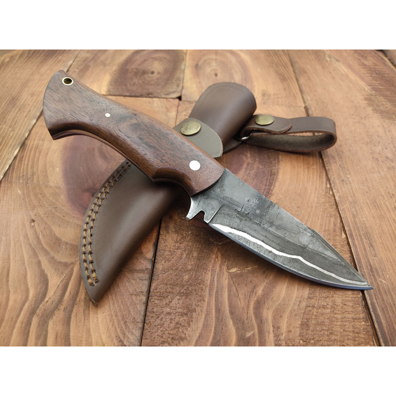 Vikings Knife Handmade Steel Knife Hunting Knife Army Knife Camping Knife Bowie Knife Knives Damasc 11