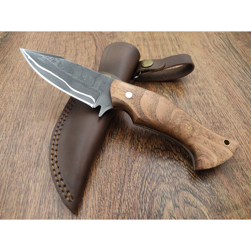 Vikings Knife Handmade Steel Knife Hunting Knife Army Knife Camping Knife Bowie Knife Knives Damasc 14