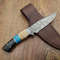 Vikings Handmade Steel Knife Hunting Knife Army Knife Camping Knife Bowie Knife Fixed Blade Knives 4