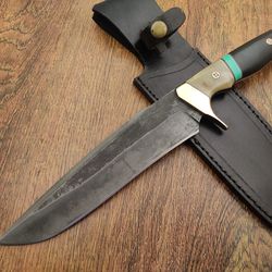 vikings, 1095 steel knife, handmade knife, hunting knife, army knife, camping knife, bowie knife, knives, damascus knife