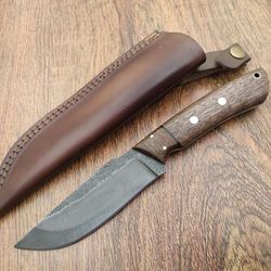 vikings, 1095 hc knife, handmade knife, hunting knife, bushcraft, camping knife, survival knife, knives, damascus knife