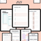 All In One Digital Planner Canva Editable Wedding Budget Social Media Garden Premium Plannerreading 6
