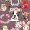 Floral Clipart Bundle Watercolor Clipartcat Breeds With Flower Crowndog Sunflower America Pitbull P 3