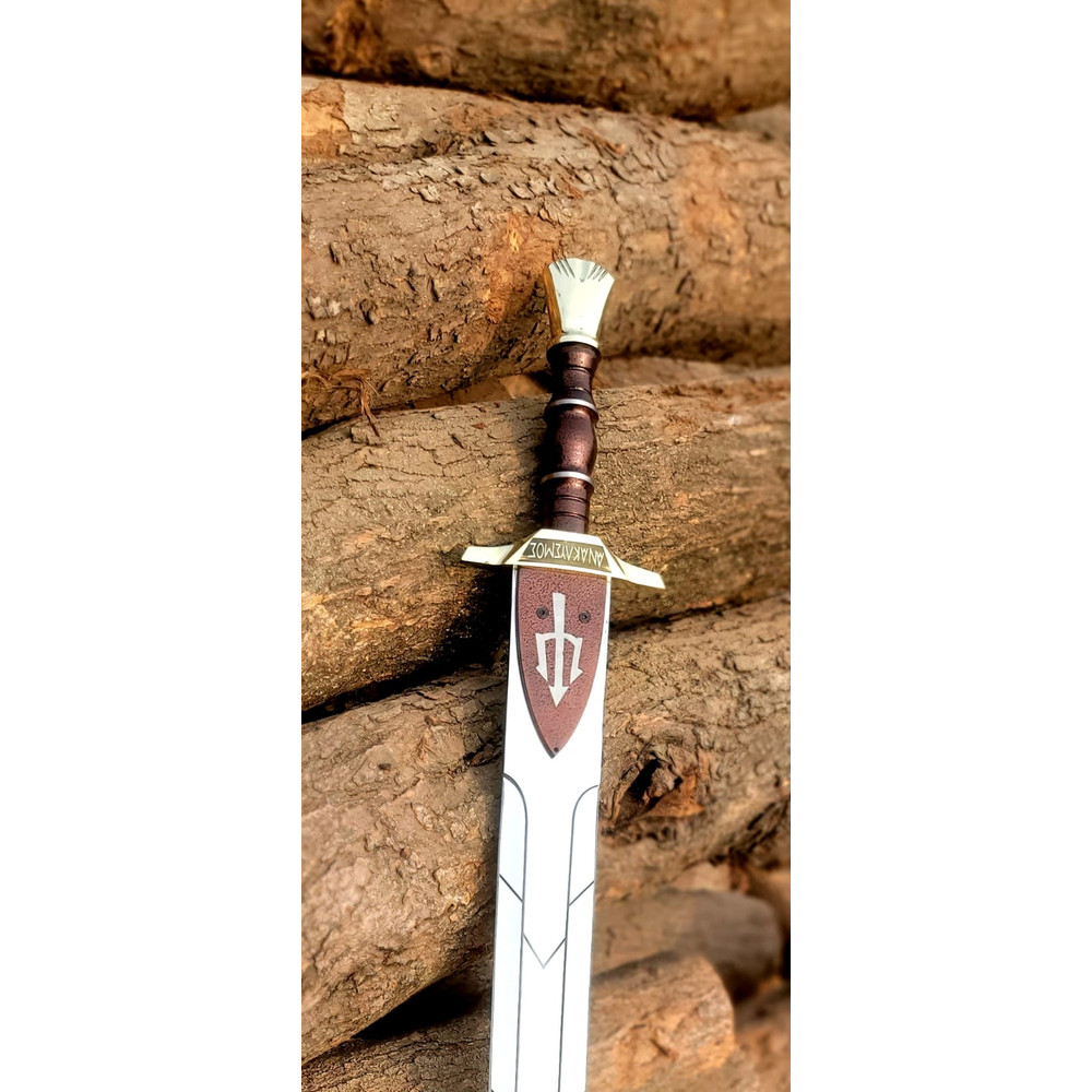 Custom Riptide Sword Of Percy Jackson Forged Olympians Sword Anaklusmos Sword Cosplay Gift Sword 3