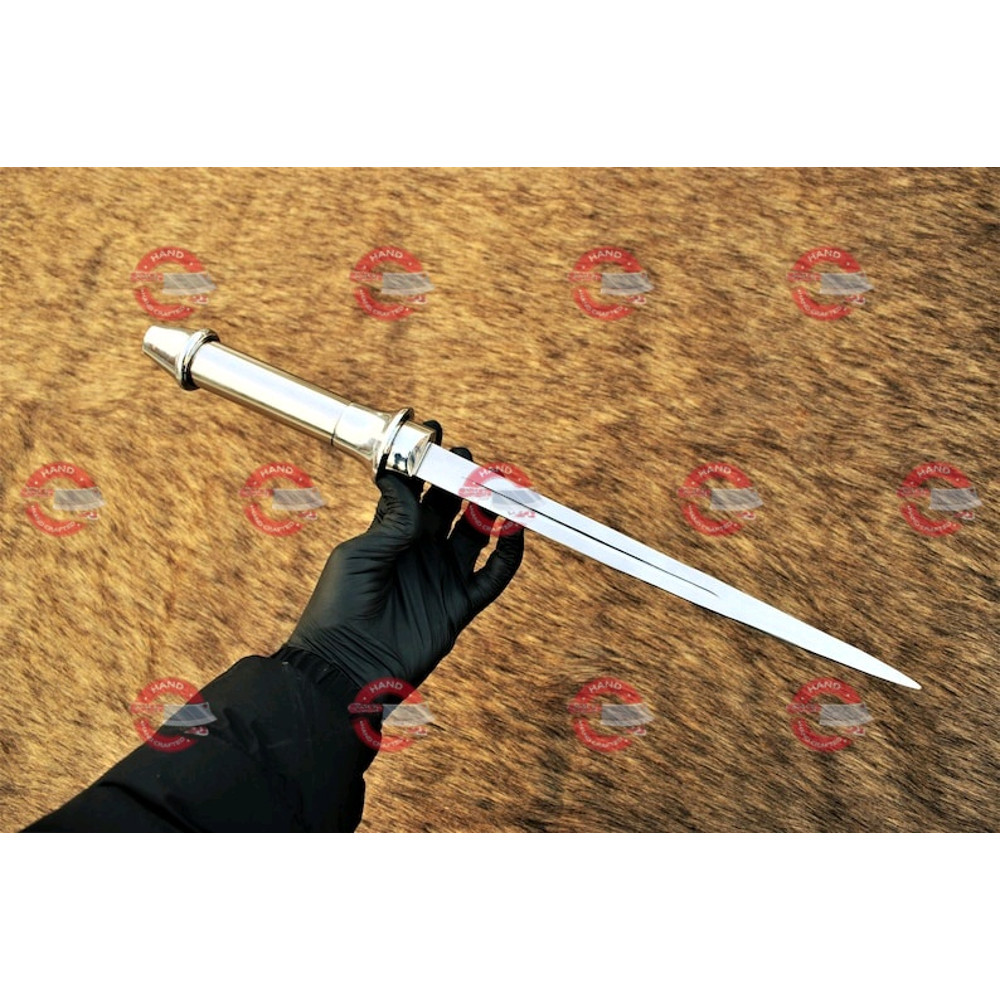 Angel Blade Full Metal With Stand Super Natural Prop Replica Cosplay Viking Sword Christmas Gifts F 0