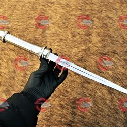 angel blade full metal with stand super natural prop replica cosplay viking sword christmas gifts for him halloween gift